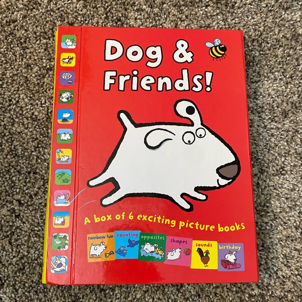 Dog & Friends! Red Picture Book Set
